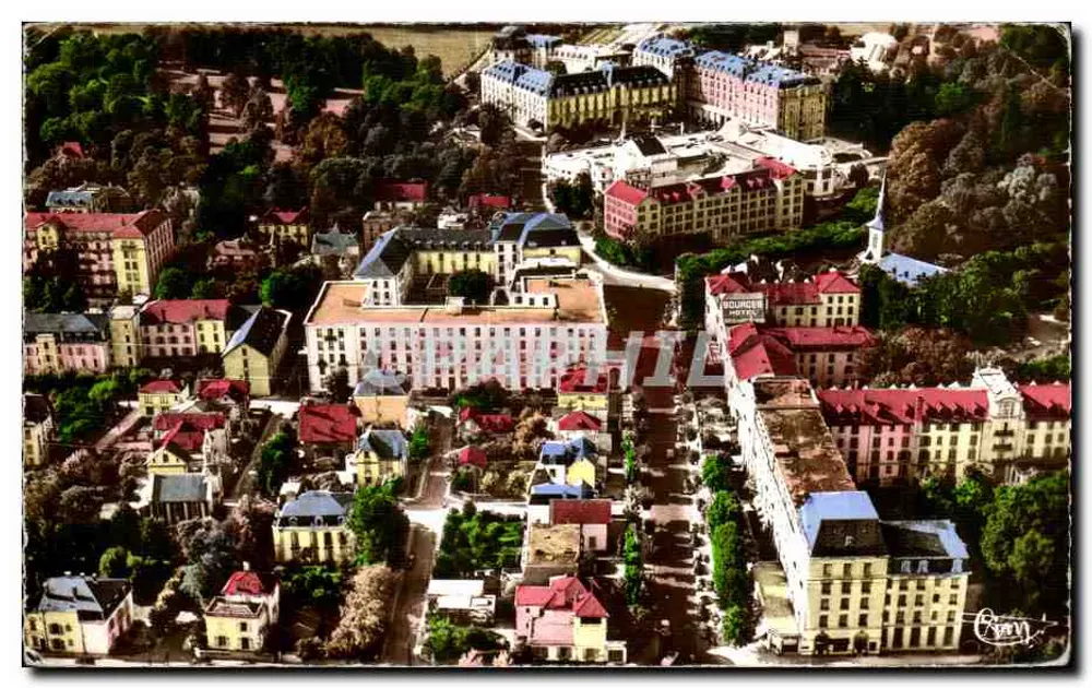 Vittel (Vosges) — Les Grands Hôtels de la Station — Éditions Aériennes Combier - Vorderseite