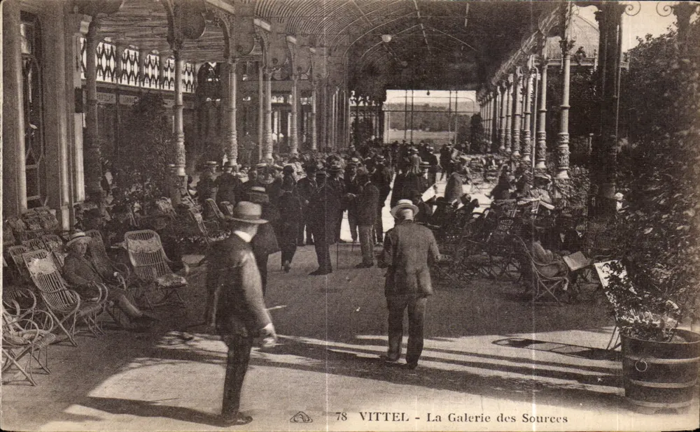 VITTEL - La Galería de las Fuentes — 78 - Anverso