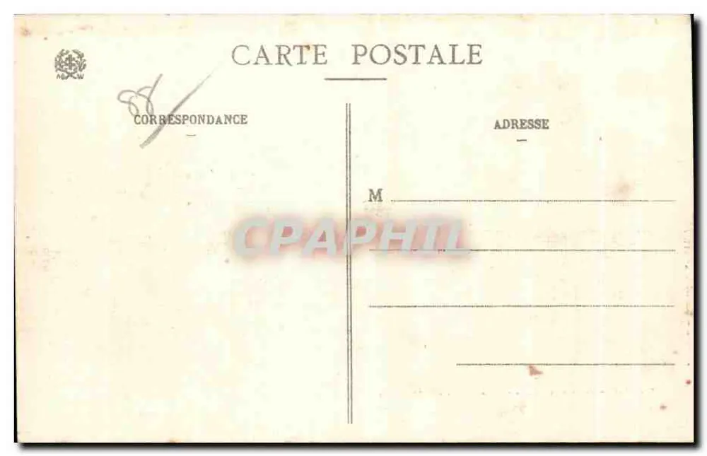 Saint-Dié (Vosges) — Innenraum eines durch den Schuss eines Granats zerstörten Hauses — Karte Nr. 11139 - Rückseite