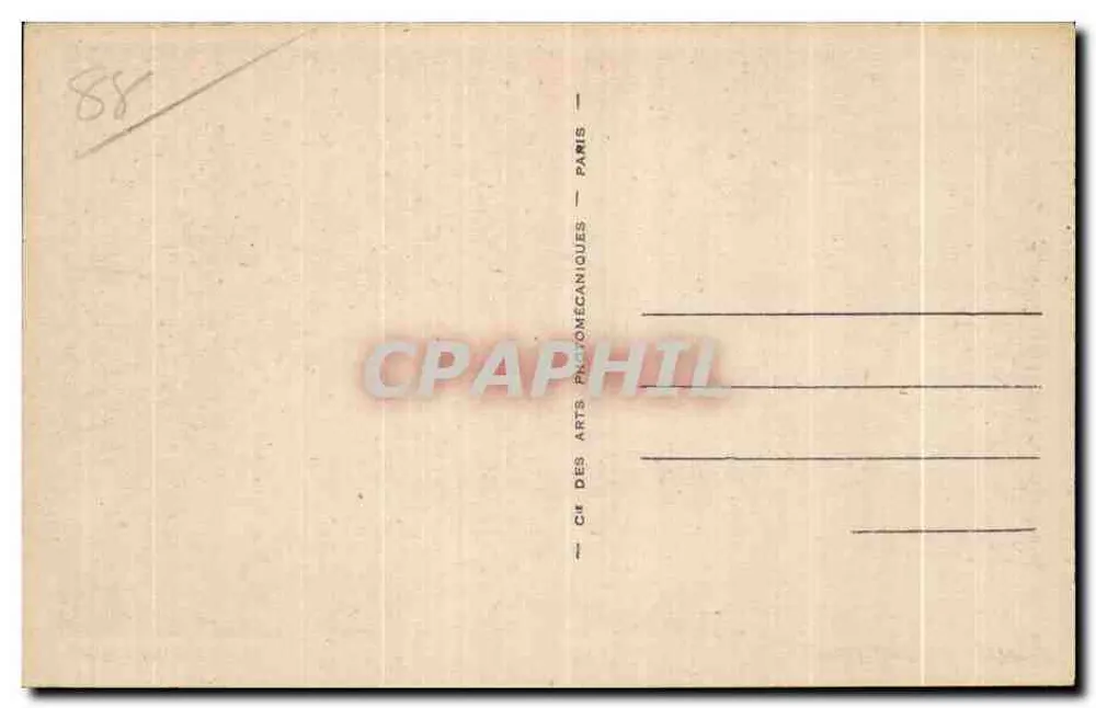 Remiremont — Aleja Carnot — CPAPHIL Paryż - Rewers