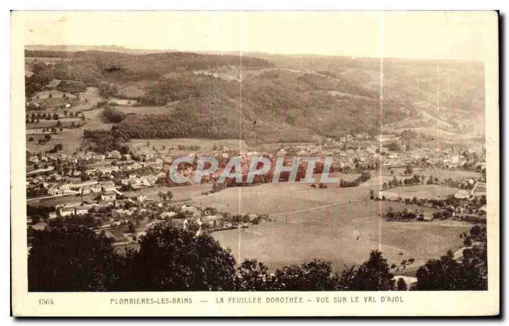 Plombières-les-Bains — La Feuillée Dorothée — Ansicht des Val d'Ajol - Vorderseite