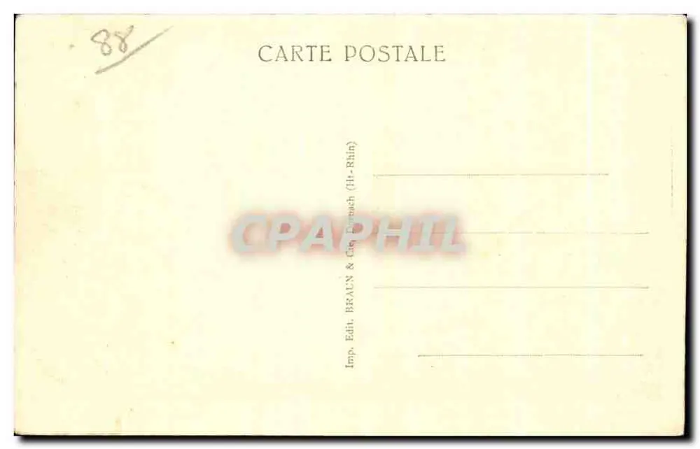 Plombières-les-Bains — La Feuillée Dorothée — Ansicht des Val d'Ajol - Rückseite