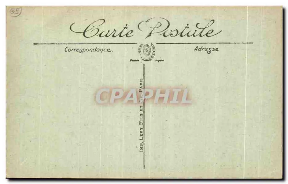 Ansicht von Plombières-les-Bains — Hérival — See und Abtei — LL - Rückseite