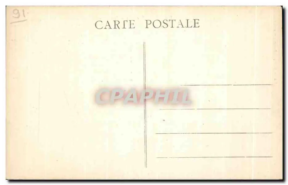 Dourdan (S.-et-O.) - Kirche Saint-Germain (13. und 15. Jahrhundert) — Verlag M. Depuy, Dourdan - Rückseite