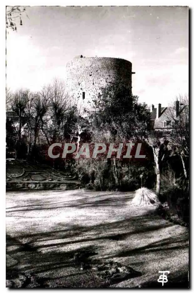 Dourdan — Castelo (início do século 13) — Foto B. Du Boullay, Paris - Frente