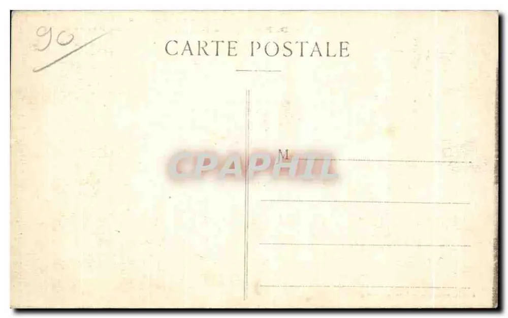 Tal des Doubs bei Laissey — Excursion in Franche-Comté — Von Besançon nach Belfort — n° 918 - Rückseite