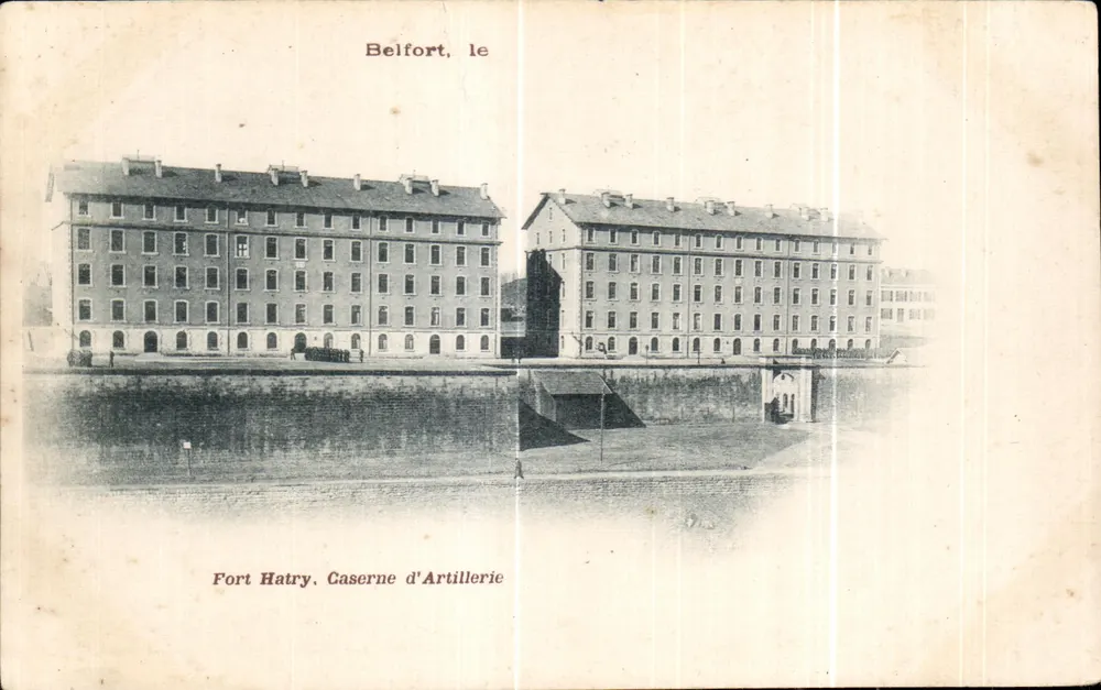 Fort Hatry, Artilleriebarracken — Belfort, das - Vorderseite