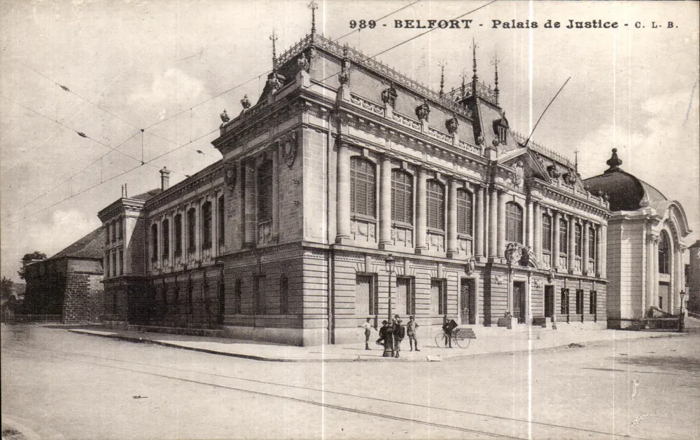 Belfort - Palácio de Justiça — C.L.B. n° 989 - Frente