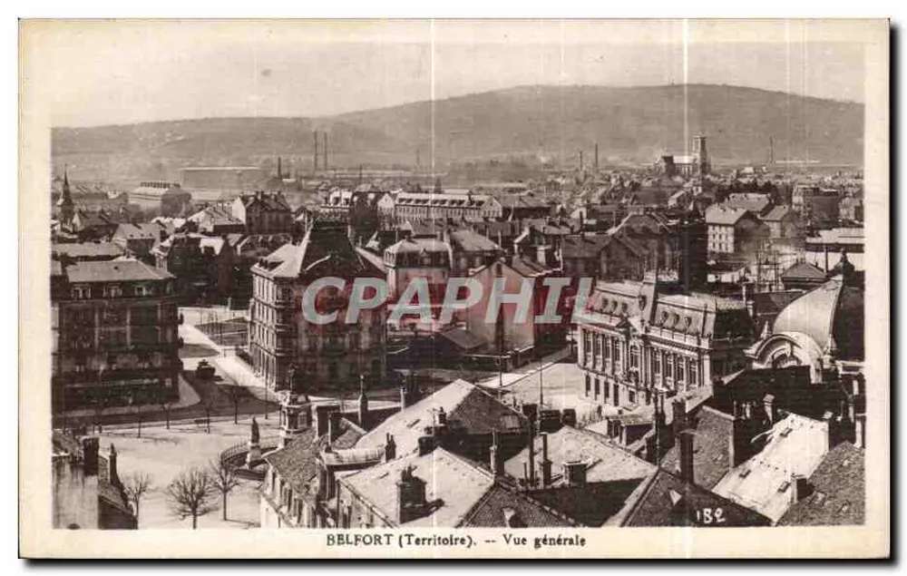 Belfort (Territoire) — Vista geral — H. Adain, Fot. Belfort, n°182 - Frente