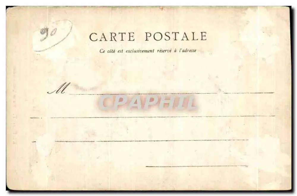 Belfort - Estátua do Grand Môme - editor não identificado - Verso
