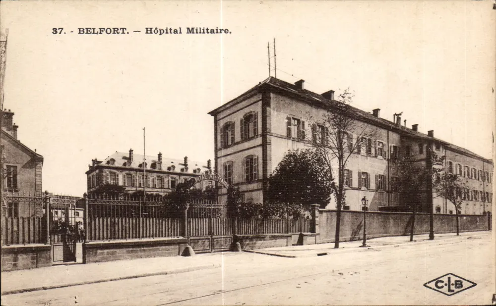 Belfort — Militärkrankenhaus — C.L.B. - Vorderseite