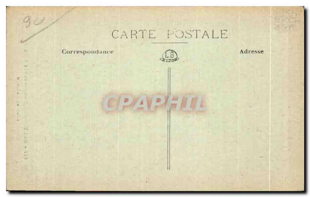 Belfort — Denkmal der 3 Belagerungen, Löwe und Schloss — CLE, Nr. 957 - Rückseite