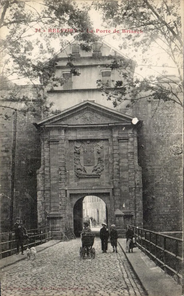Belfort — Die Pforte von Brisach — Sonderausgabe der Galeries Virdéna - Vorderseite