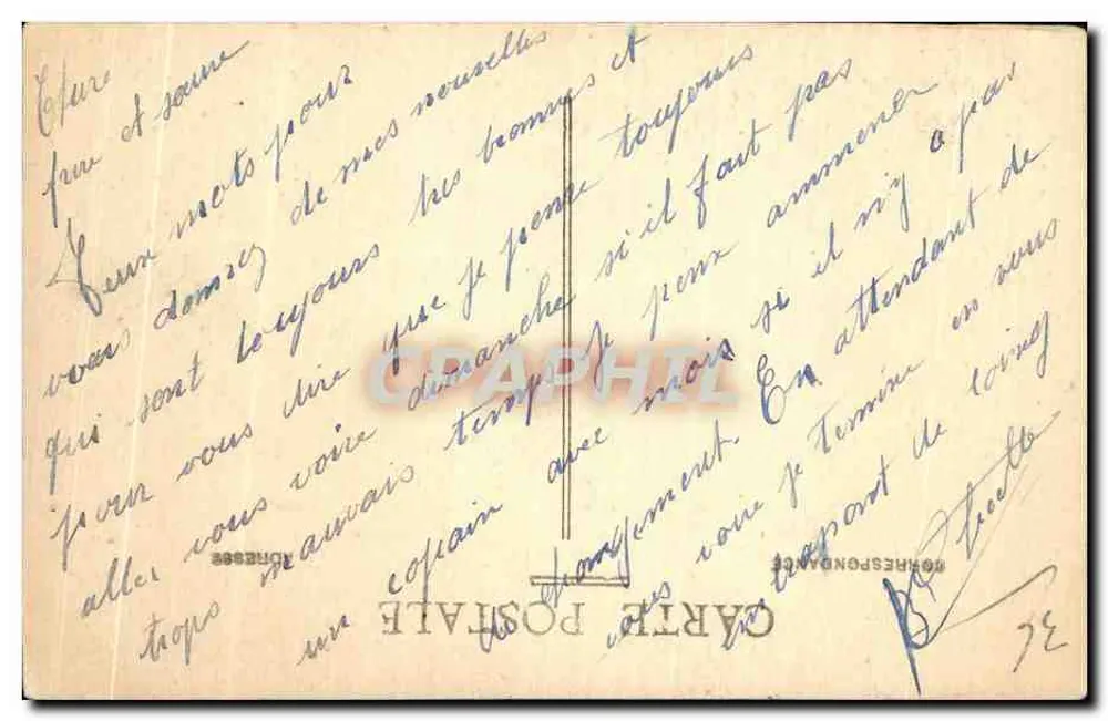 Cargilesse (Indre) — Vista Geral — Coll. G. G. Chatauroux, n° 496 - Verso