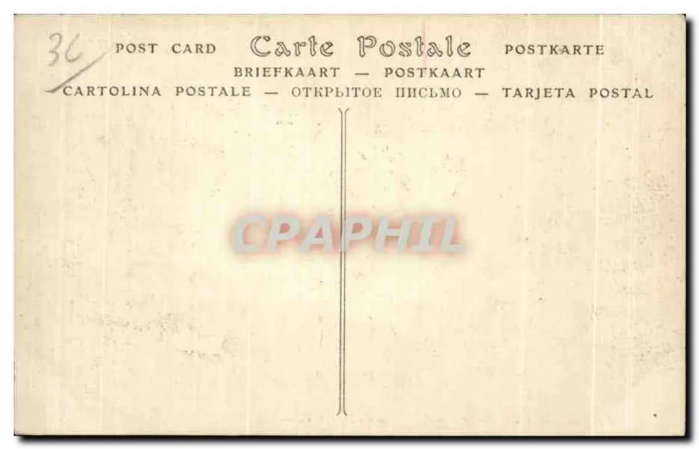 GARGILELSE (Indre) — Die Creuse am Pont Noir — ND Phot. - Rückseite