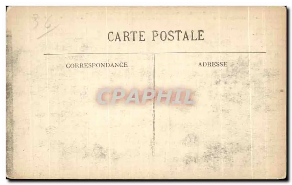 Gargilesse (Indre) — Die Kirche und das Schloss — G. Sand, n°22 - Rückseite