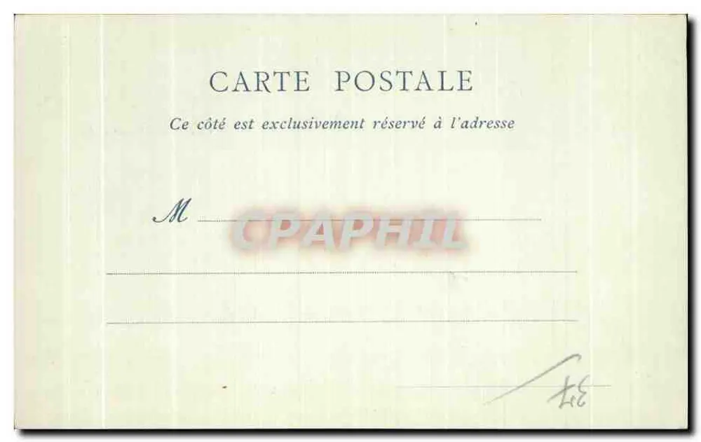 Castelo de Amboise — A Caça de São Huberto — ND Pbol - Verso