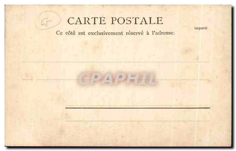La Brèche de Roland — Route van Gavarnie — B. & J. D. 11244 - Achterkant
