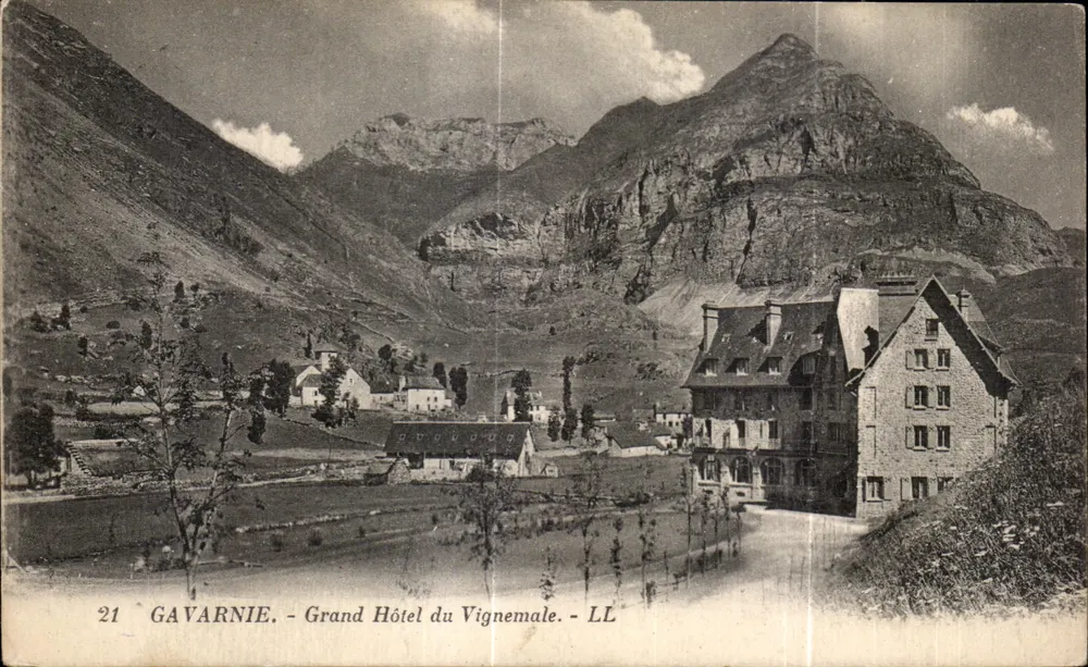 Gavarnie - Grand Hôtel du Vignemale - LL - Frente