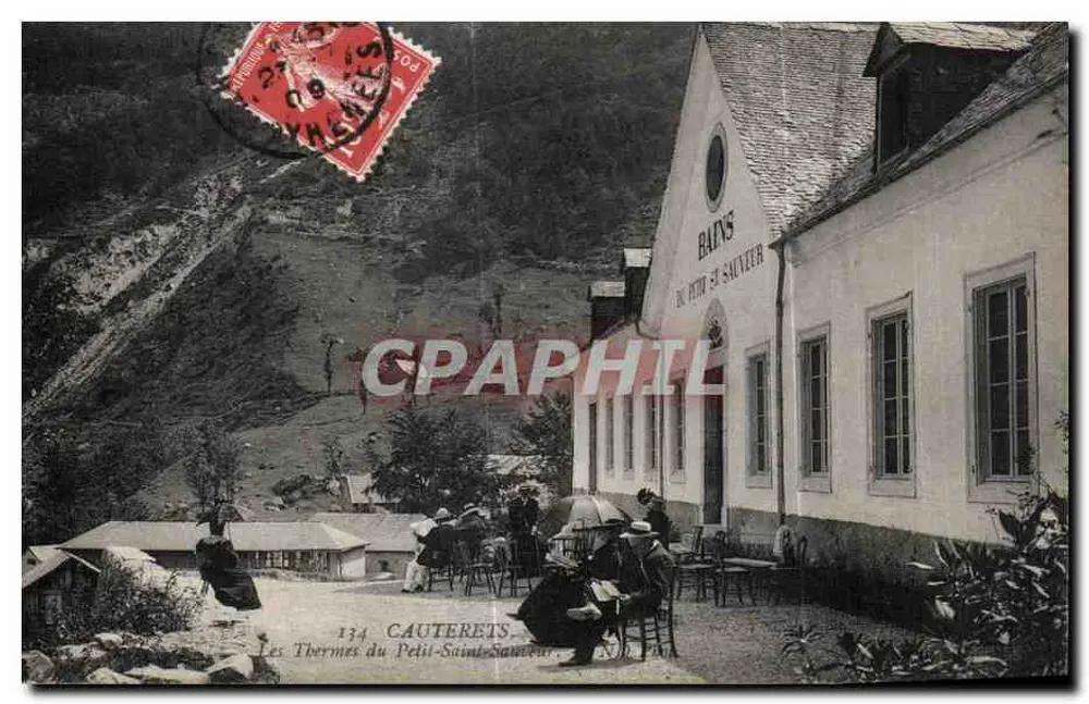 Les Thermes du Petit-Saint-Sauveur — Cauterets — Verlag unbekannt, Nr. 134 - Vorderseite