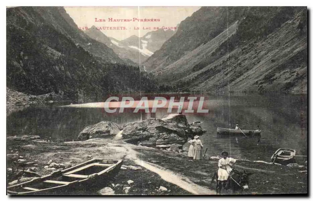 Les Hautes-Pyrénées - Gouterets - Lac de Gaube — anonymer Verlag, n° 749 - Vorderseite