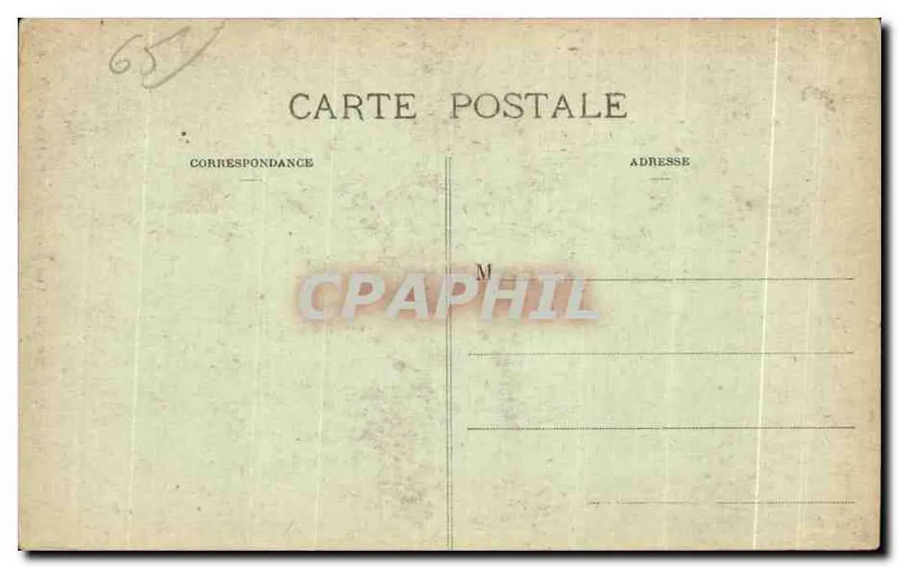 Cauterets — Aufnahme von Pauze-Vieux — Marcel Delbey, Fotograf, Nr. 16 - Rückseite