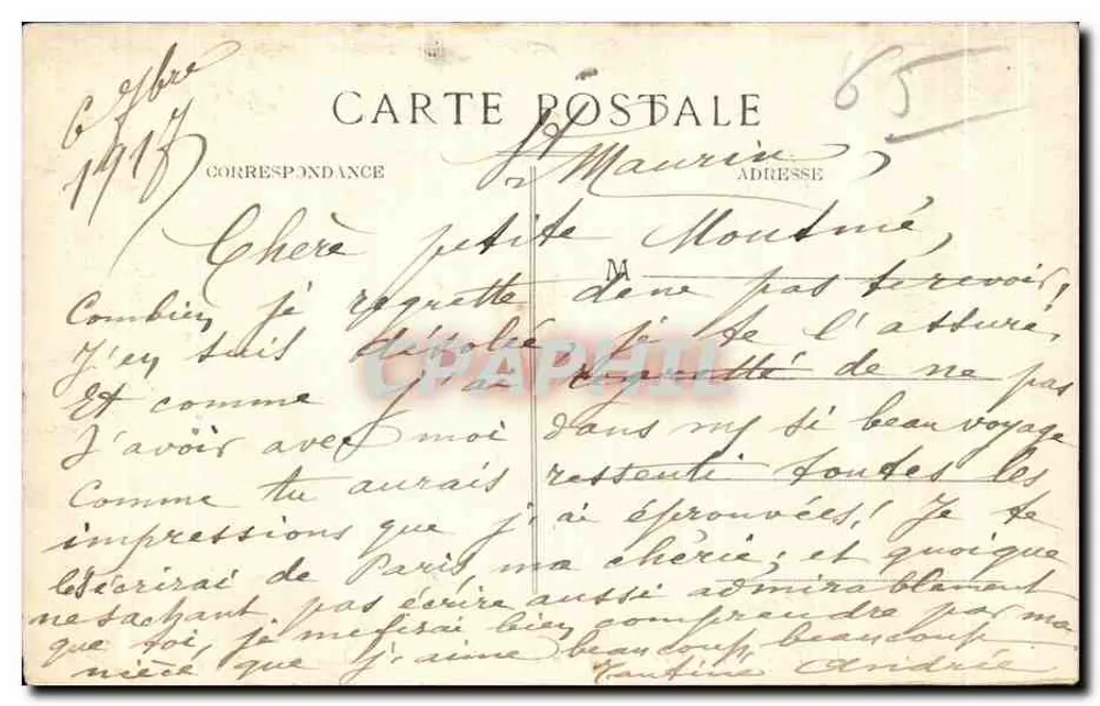 Cauterets — Ansicht vom Chemin de Cambasque — Der Plateau du Lisey — J. L. - Rückseite