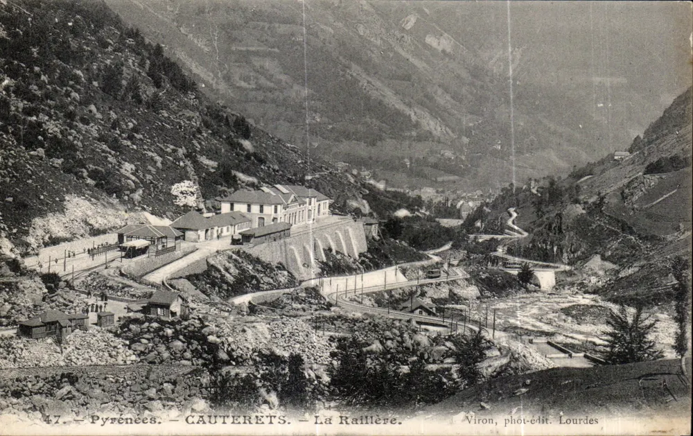 Cauterets - La Raillère — Pirineus — Viron, fot-edição Lourdes, n°47 - Frente