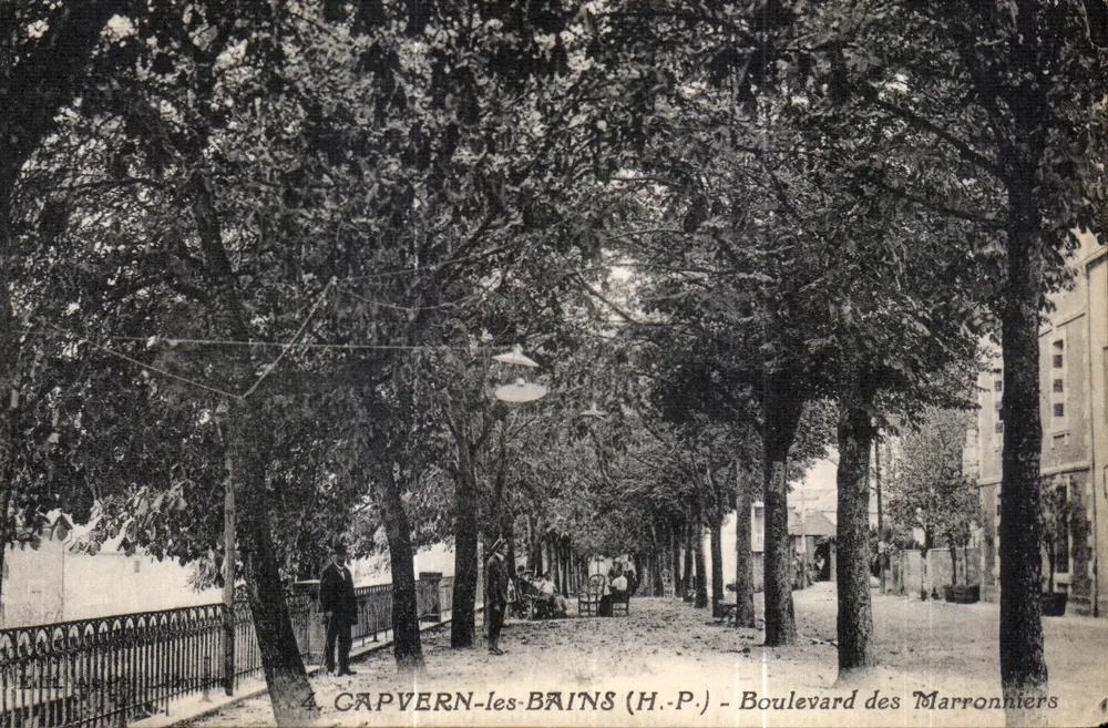 Capvern-les-Bains (H.-P.) - Boulevard des Marronniers - Frente