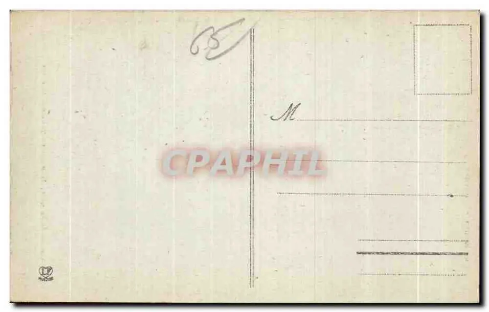 Bagnères-de-Bigorre — Torre dos Jacopins — Fototipo Lascarre, Toulouse, n°30 - Verso