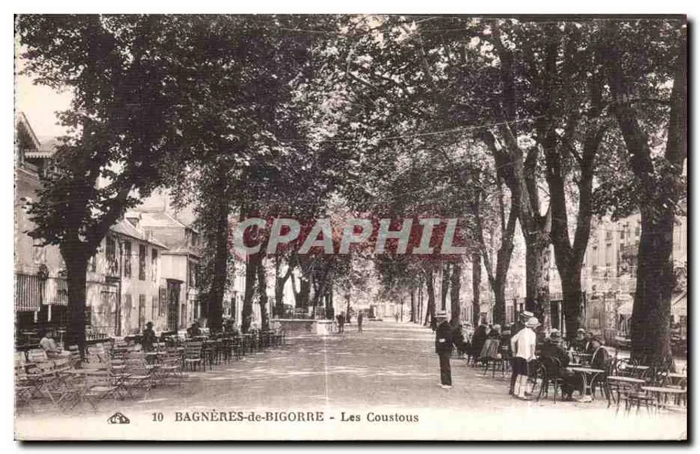 Bagnères-de-Bigorre - Les Coustous — editor G. Aliacions, Stanbourg - Frente