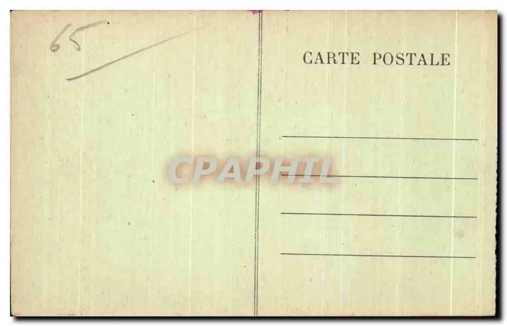 Argelès-Gazost — Alte Häuser und Tour Mendague — Verlag: Magasin Universel - Rückseite