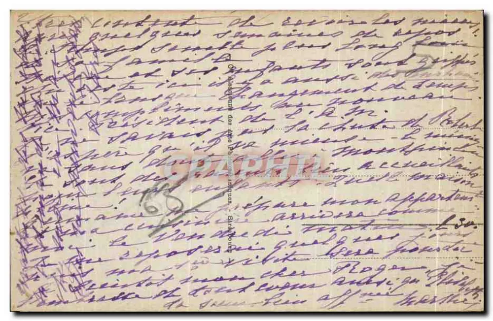 Argelès-Gazost und die Montagnes d'Azun — Panoramablick — n° 50 - Rückseite