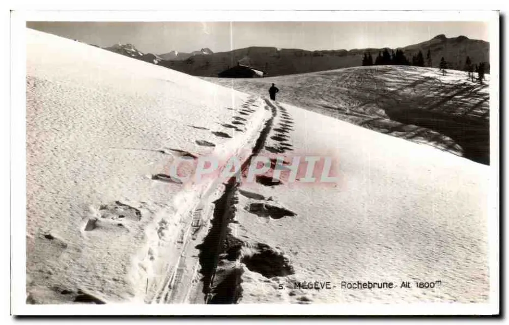 Mégeve - Rochebrune. Wysokość 1800m — Zimowiska obsługiwane przez teleferyk - Awers