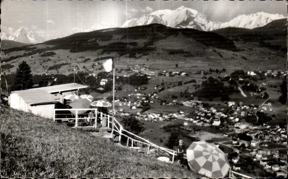 Mégeve l'Ensoleillée — Haute-Savoie — Éditions L. Cellard Bron - Vorderseite