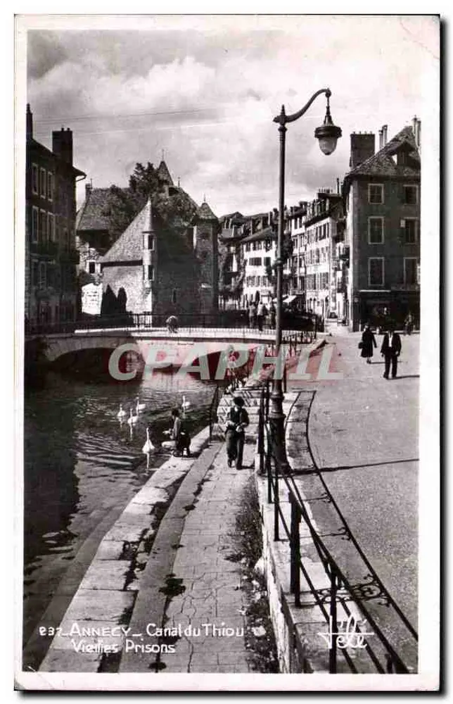 Annecy — Canal du Thiou — Alte Gefängnisse - Vorderseite