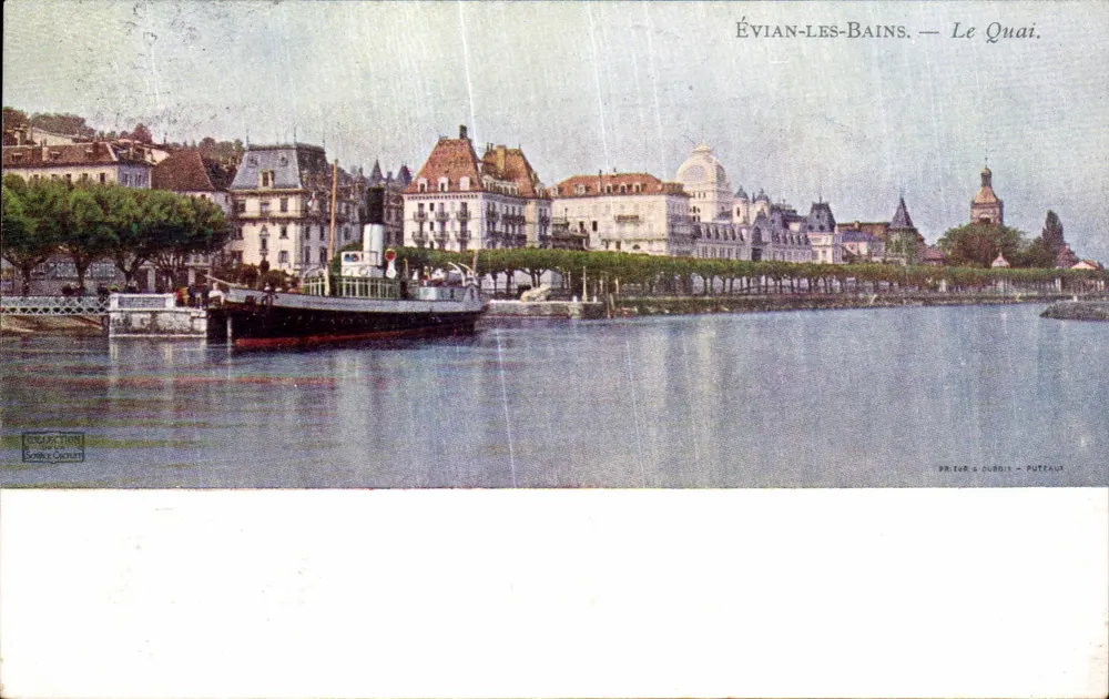 ÉVIAN-LES-BAINS — Il Quai — Pr. For & Curbois - Puteau - Recto