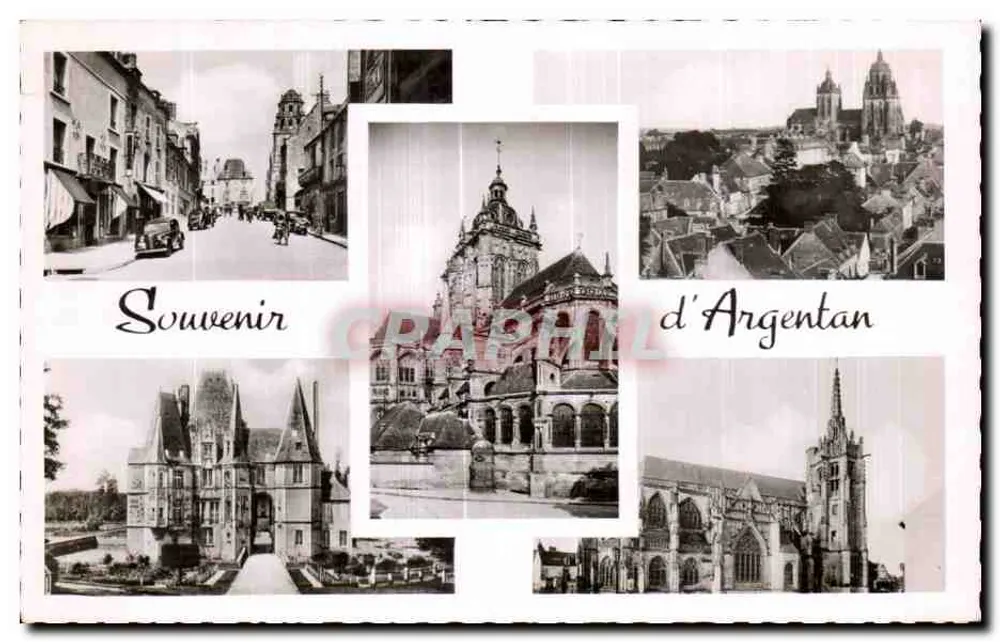 Argentan — Erinnerung an Argentan - Vorderseite