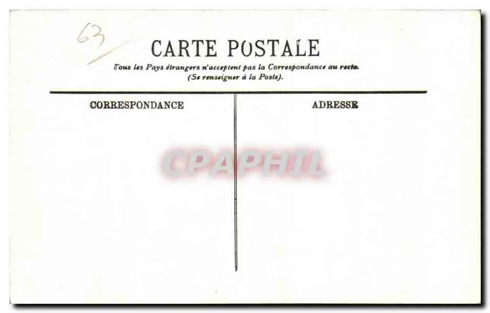 Randan — O Castelo — LL. - Verso