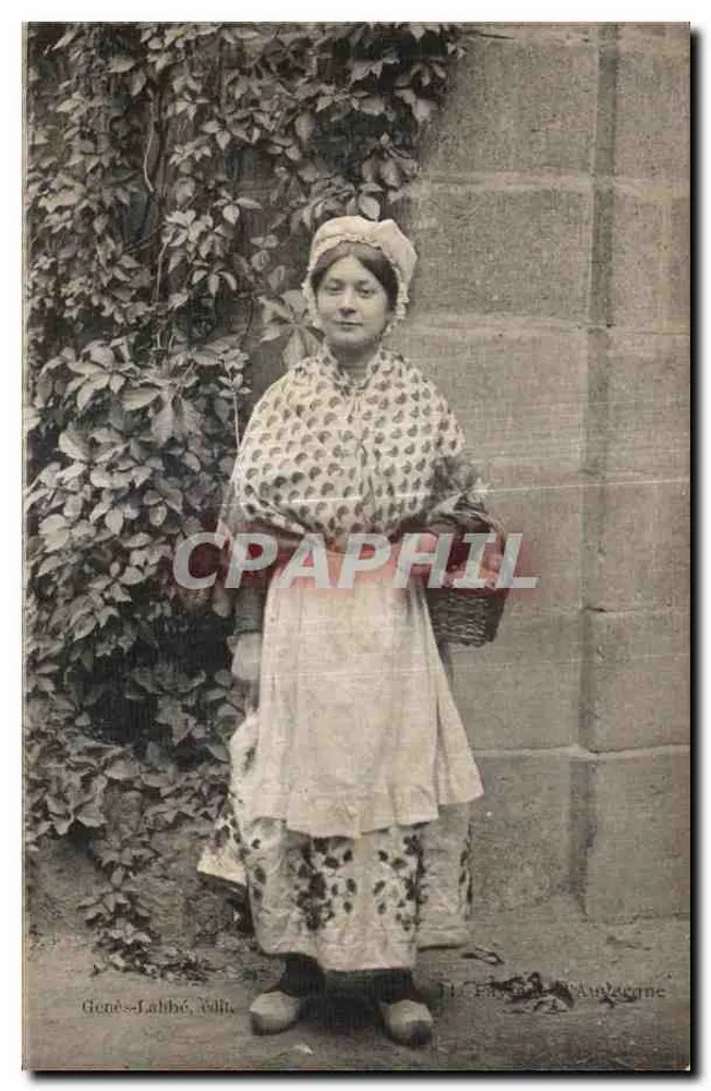 Frau im traditionellen Kleid — Genes-Lahbé, Édith — Verleger: L'Antique, n°11 - Vorderseite