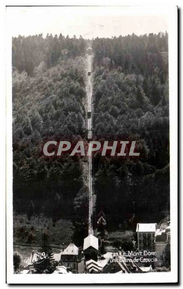Mont Dore — Funicular do Capucin — n° 78 - Frente
