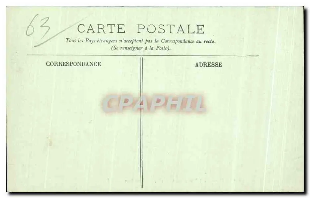 Le Mont-Dore — Le Chemin du Capucin — Sous bois — LL. - Rückseite