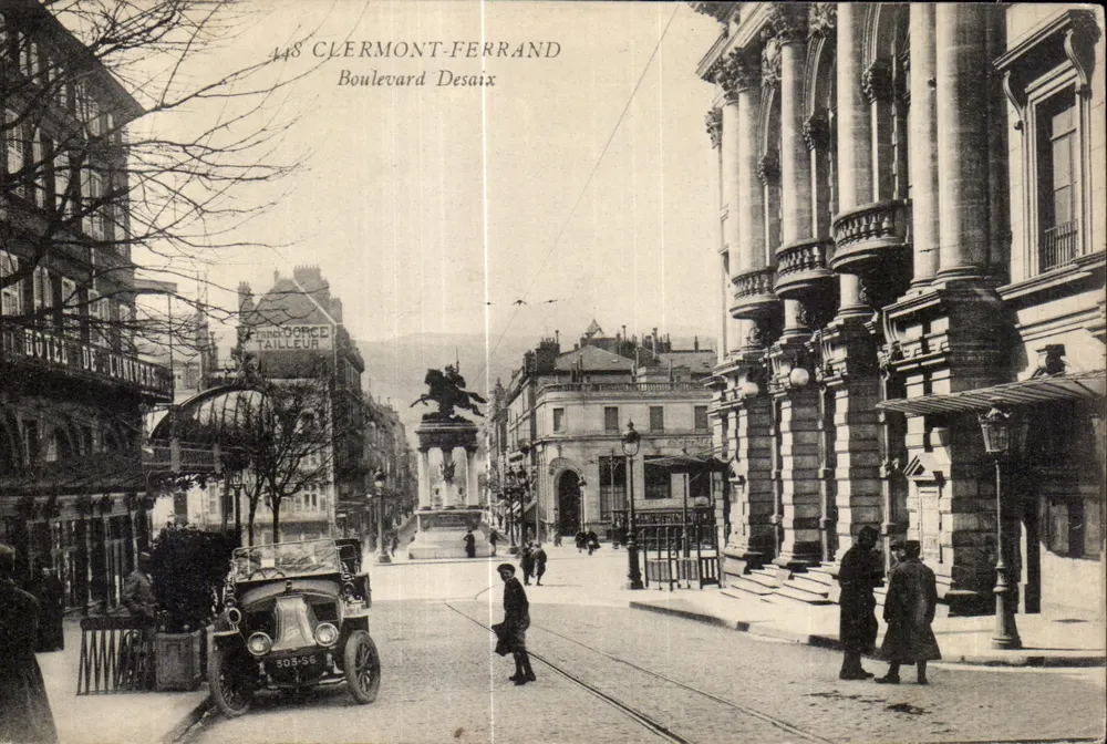 Clermont-Ferrand — Boulevard Desaix — Editor G. d'O. n° 63 - Frente