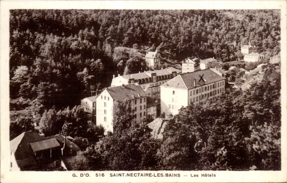 Saint-Nectaire-les-Bains — Os Hotéis — G.D'O. 516 - Frente