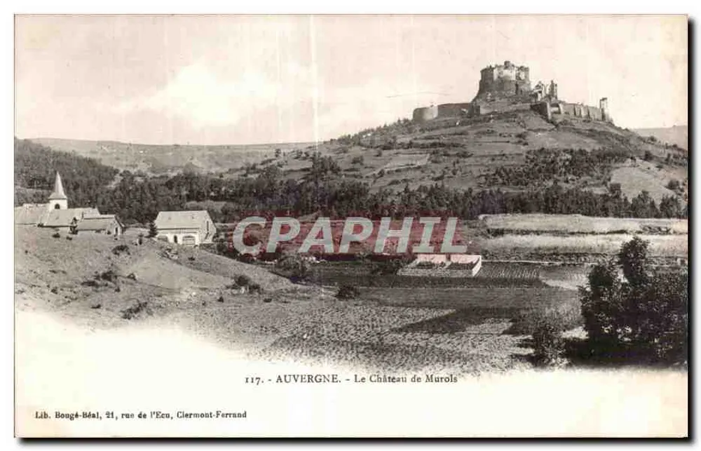 Il Castello di Murols — Auvergne — Lib. Bougé-Béal, 21 rue de l’Ecu, Clermont-Ferrand - Recto