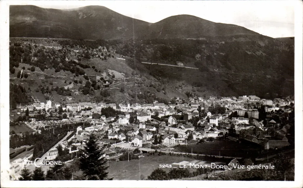 O Mont-Dore — Vista geral — A Cigogne, n° 5243 - Frente