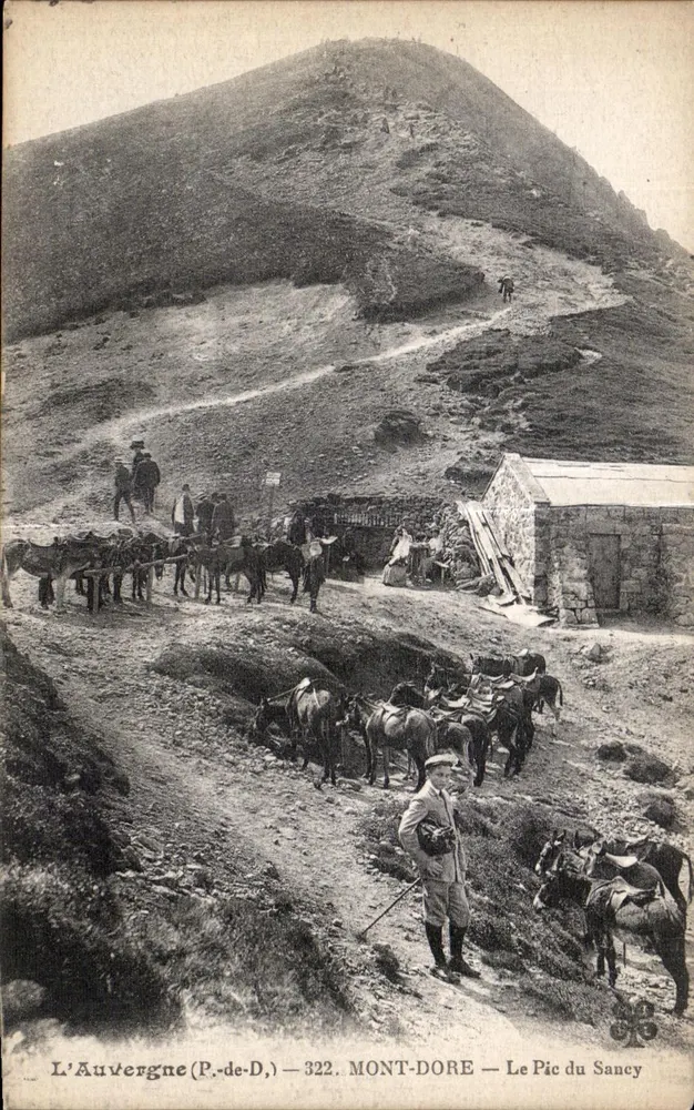 Der Pic du Sancy — Mont-Dore — Auvergne (P.-de-D.) — 322 - Vorderseite