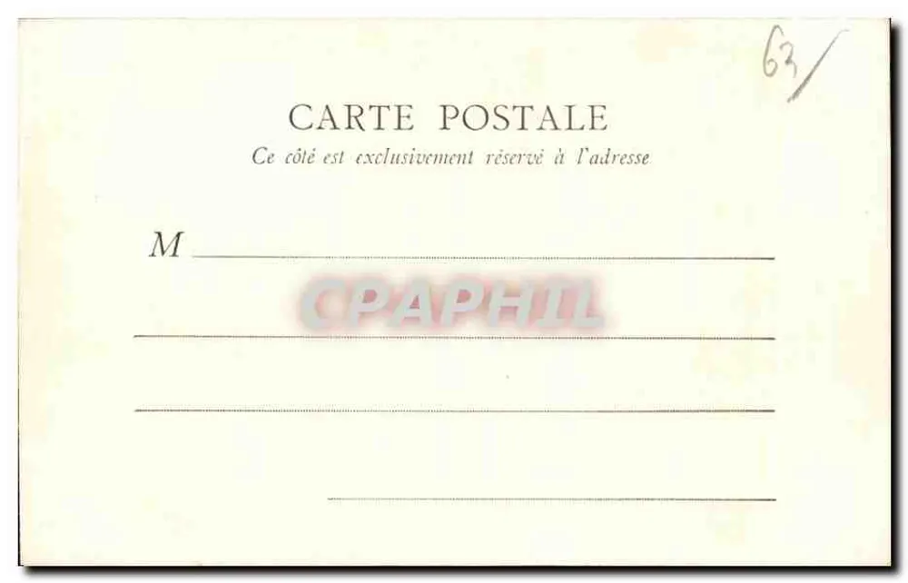 Mont-Dore — Buron e Buvette do Capucino — B.F., Paris - Verso
