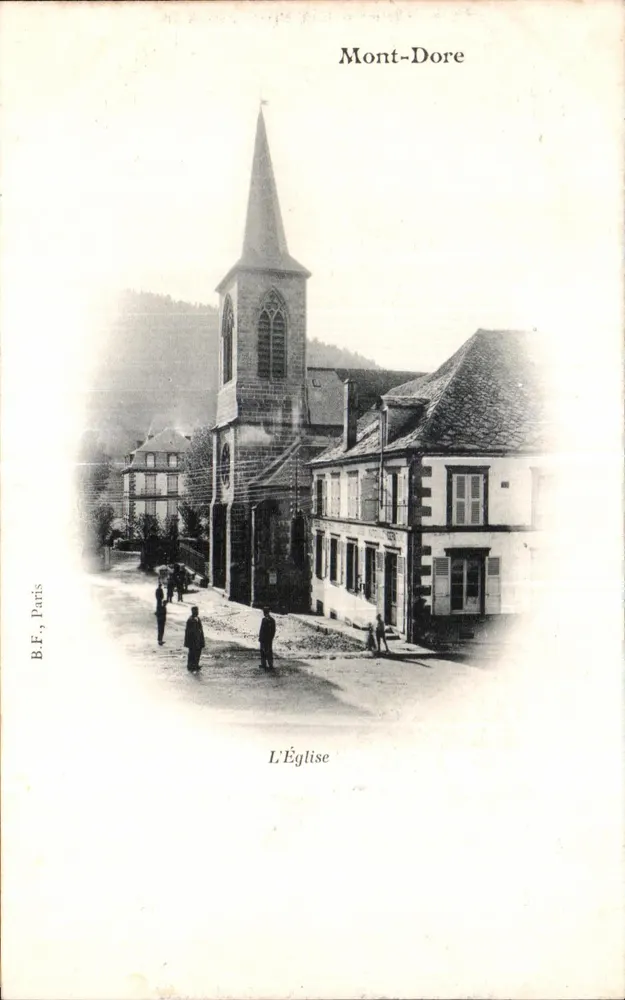 Mont-Dore — A Igreja — B.E., Paris - Frente