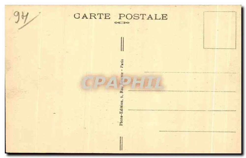 Vitry-Alfortville — Der neue Brücke — Photo-Édition, Paris - Rückseite